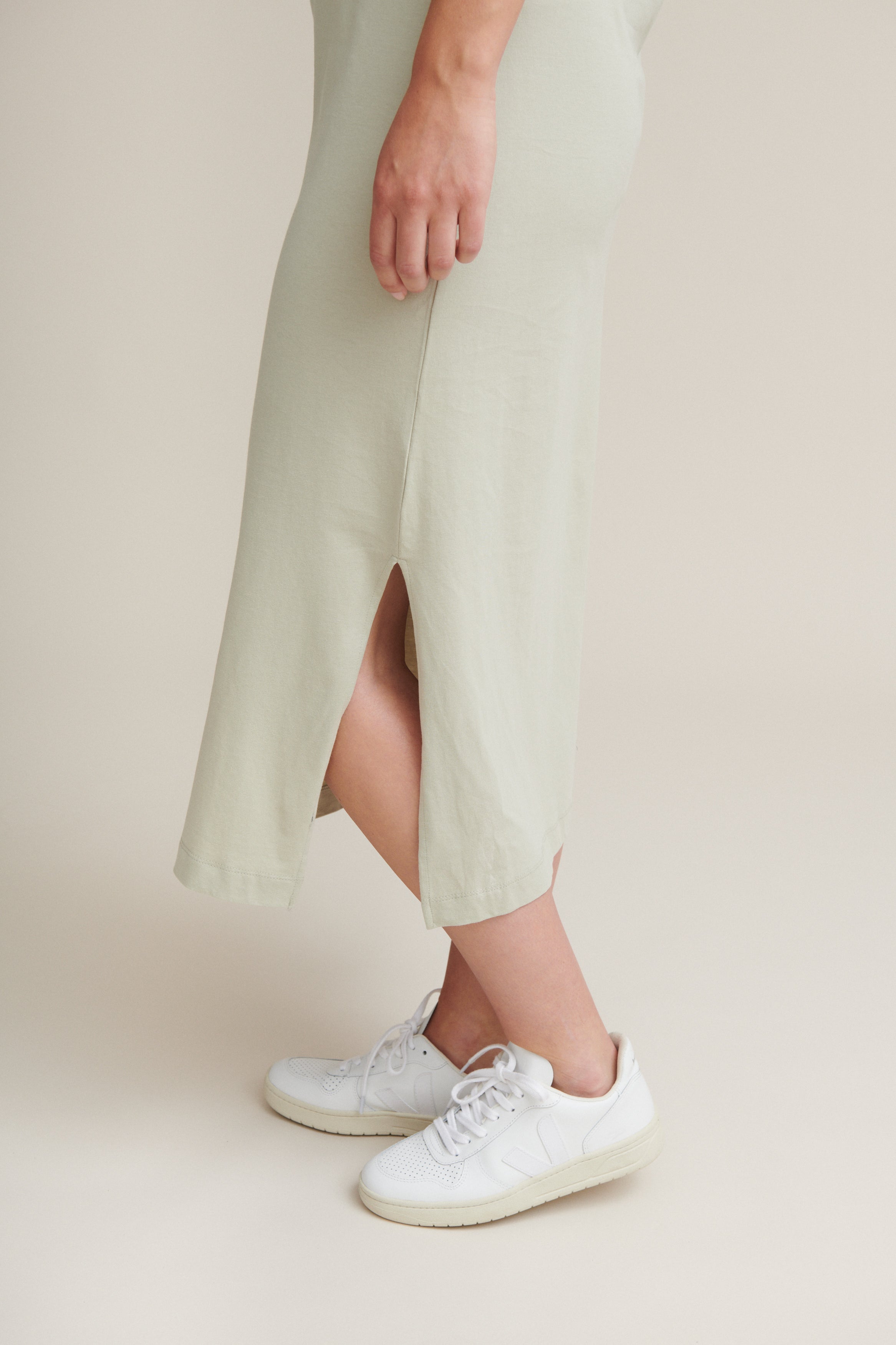 Basic Apparel Rebekka Dress Kjoler 127 Moss Gray